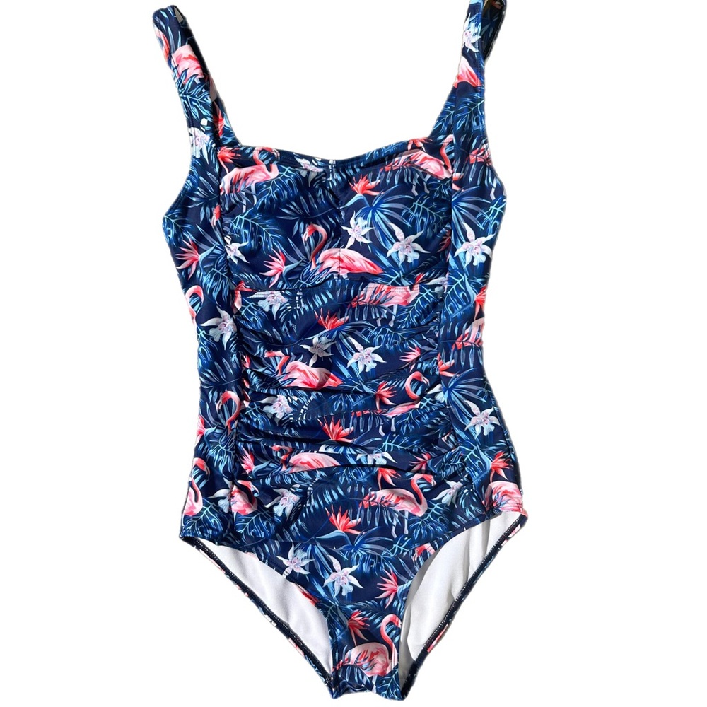 One Piece Flamingo Bathing Suit